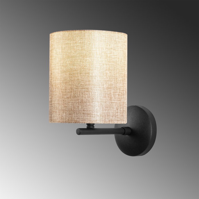 Opviq Profil - 4685 Lámpara de pared Negro y Crema
